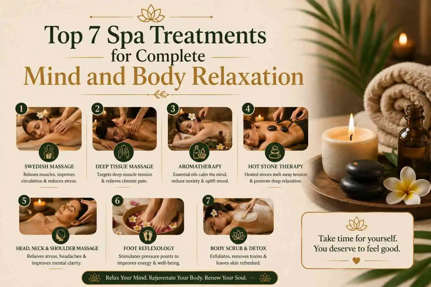 Top 7 Spa Treatments for Complete Mind and Body Relaxation