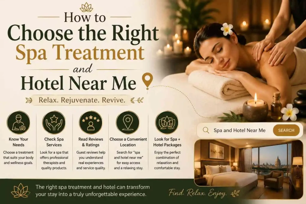 How to Choose the Right Spa Treatment and Hotel Near Me